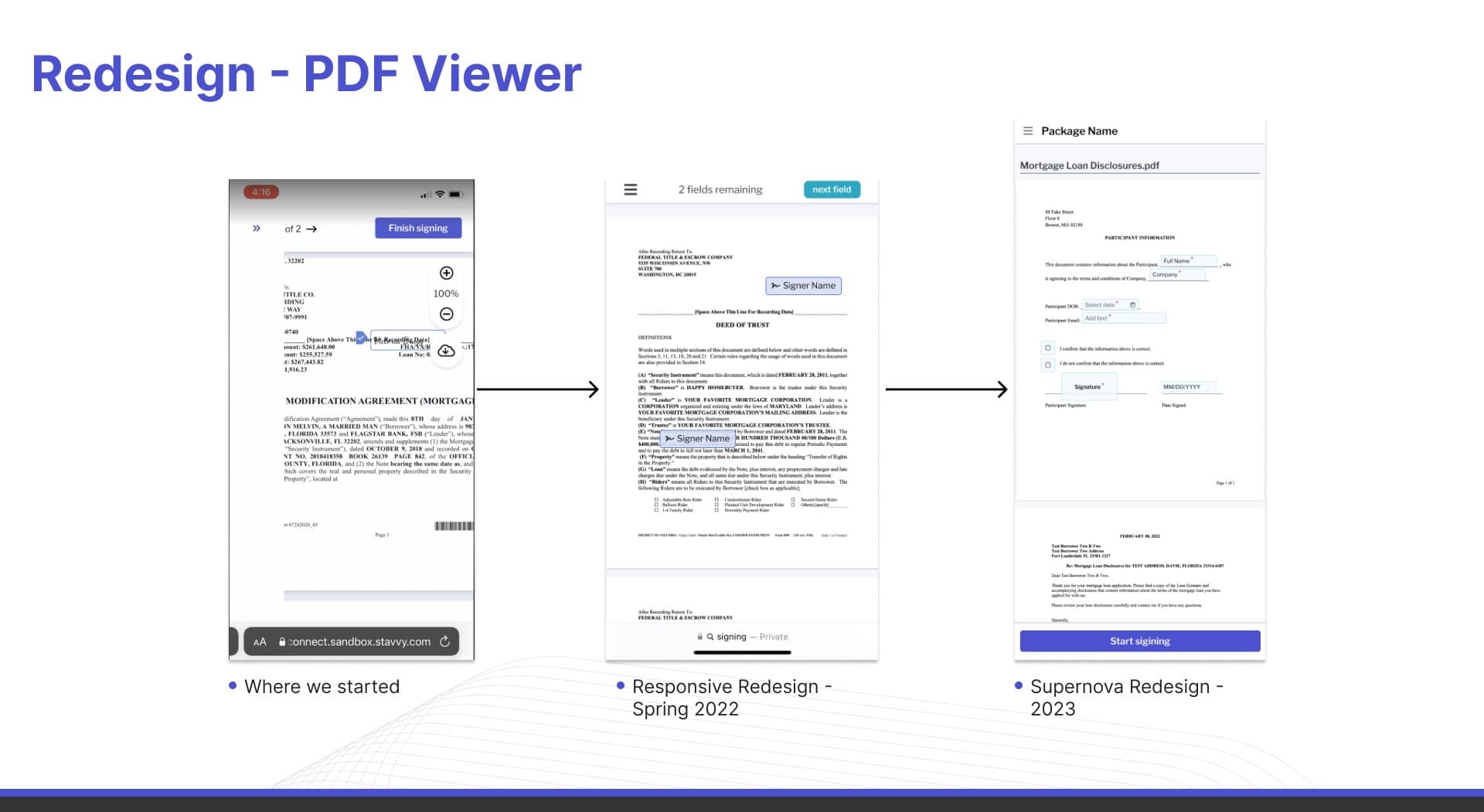 Mobile eSign Phase 1: responsive improvements