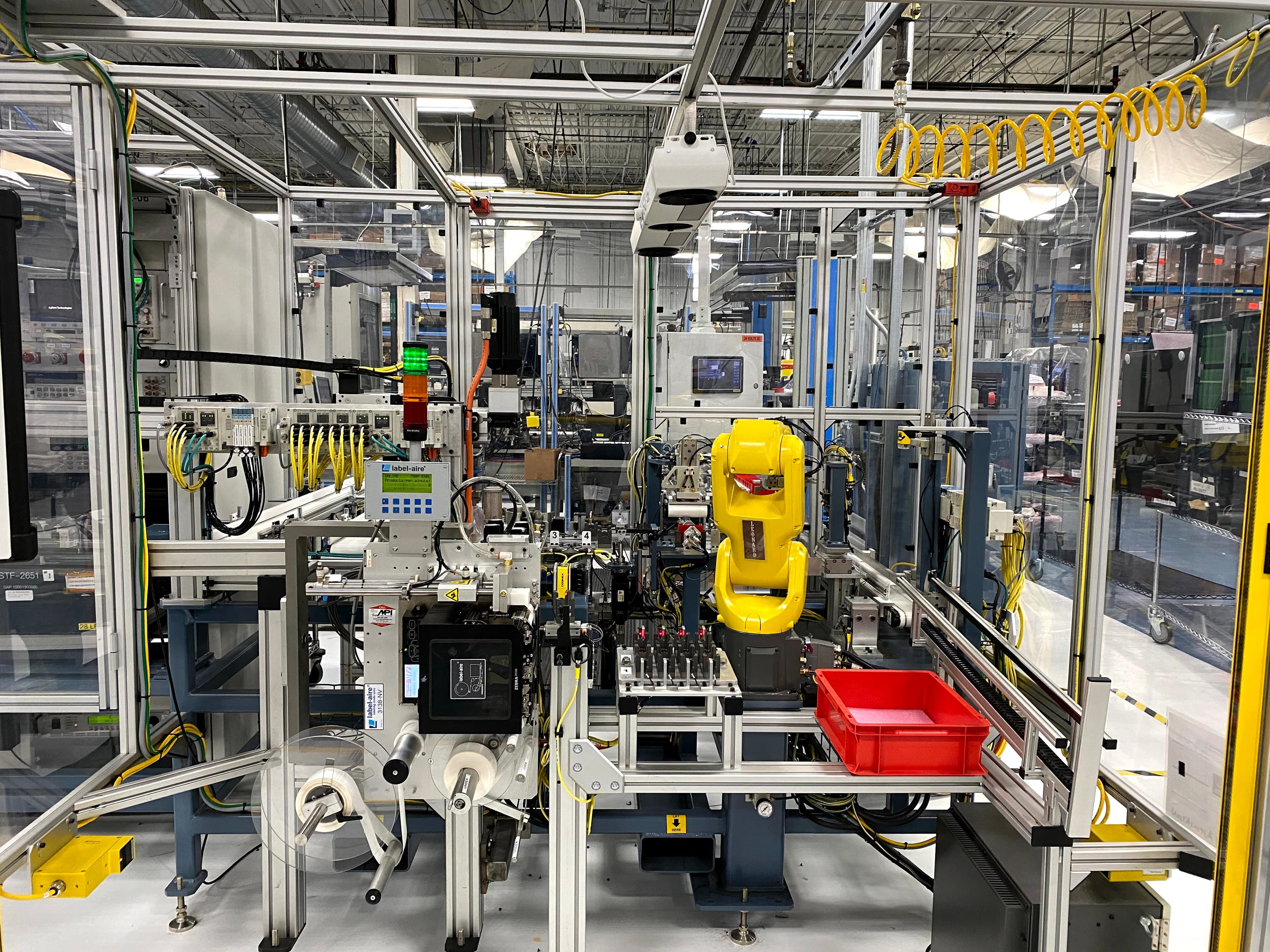 Site visit at a manufacturing facility